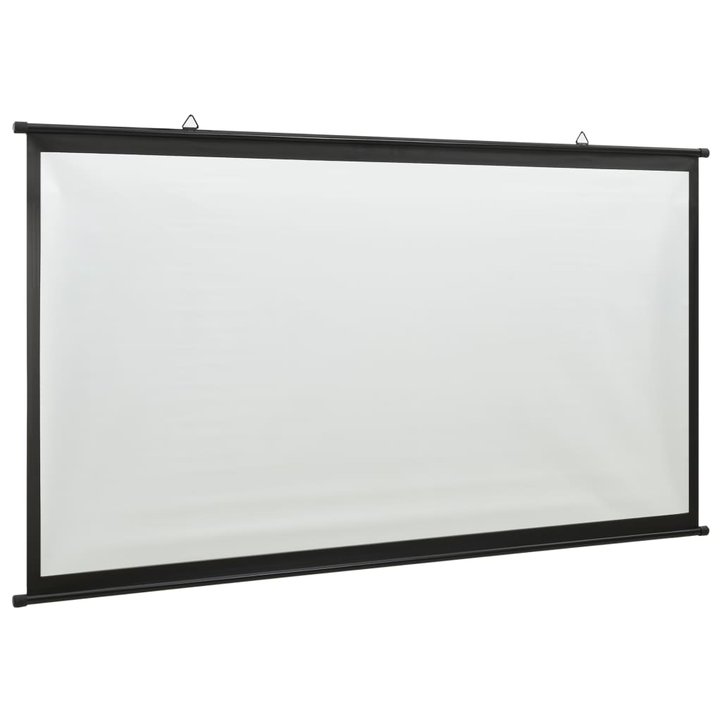 vidaXL Projection Screen Home Theater Screen Pull-down Projector Screen 16:9