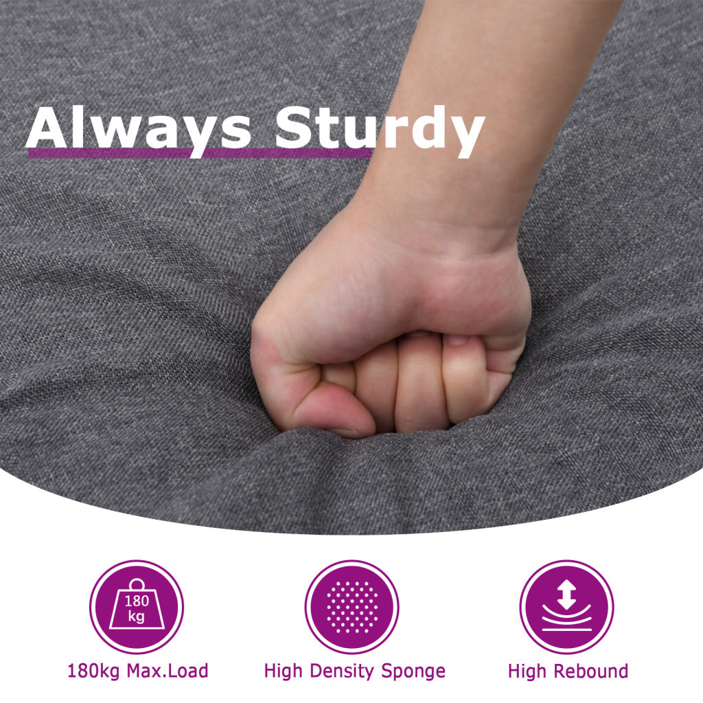 vidaXL Massage Recliner Electric Massaging Recliner Chair for Elderly Fabric